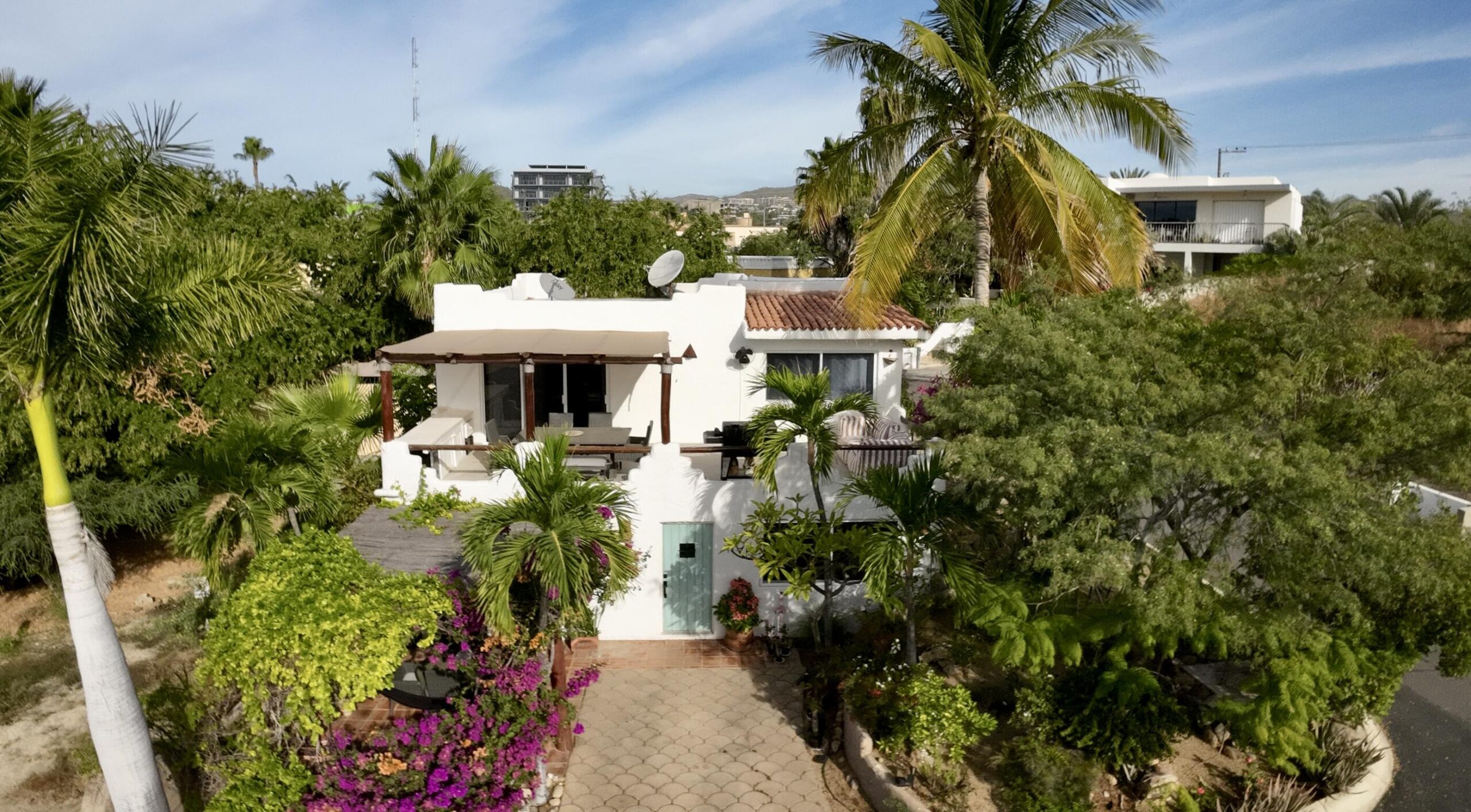 Los Cabos Lienzo Charro Prime Development Opportunity or your Dream Mexican Home in Downtown Cabo San Lucas This developer lot or single-family home offers an exceptional location just one block from the vibrant heart of downtown Cabo. Spanning 7,700 m², this property provides unmatched convenience, with everything Cabo San Lucas has to offer just steps away. Prime Location: 3-minute walk to restaurants, nightlife, and attractions. 5-minute walk to the Cabo Marina. 10-minute walk to two swimmable beaches. Existing Structures: The property features a total construction of 530.58 m², including: A two-story main building with a second-floor deck and rooftop deck. A single-story casita at the rear of the property. A pool and party area. Development Potential: (see Supplement Remarks) Development Potential:With ample space, this lot is ideal for a multi-condo building with parking and amenities, making it a prime site for a modern residential project that blends convenience, luxury, and accessibility.This is a rare opportunity to create a contemporary development in one of Cabo's most sought-after locations, offering both a premium lifestyle and proximity to the best the area has to offer.Note: MLS markers may not accurately reflect the property distribution; details can be verified during the closing process. Explore images and a 3D Matterport tour for a closer look at this unique offering. for sale