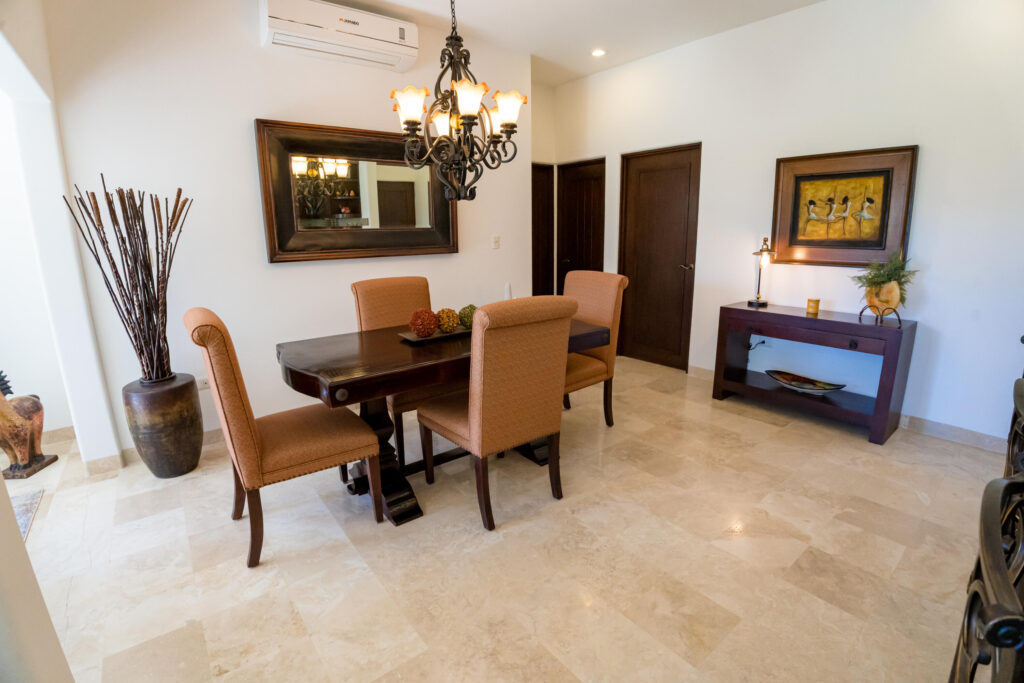 Los Cabos Marina Sol Casa Pancho Villa A107 is a ground-floor 3 bedroom, 3 bathroom condo in Marina Sol, perfectly positioned for guests who want everything within walking distance. You're just minutes from El Médano Beach, the Marina, and the Paradiso shopping mall—no car needed. Inside the community, you also have direct access to the on-site deli, spa services, and restaurants.The ground-floor location gives you direct access to the heart of Marina Sol: a guarded, gated compound with a large resort-style pool, on-site restaurant and bar, mini-market, full-service spa, and open green areas where kids can play and enjoy the space safely.Casa Pancho Villa A107 delivers comfort, convenience, and strong rental appeal in one of Cabo's best walkable locations. – 123A LAS CONCHAS, Cabo Corridor, BS