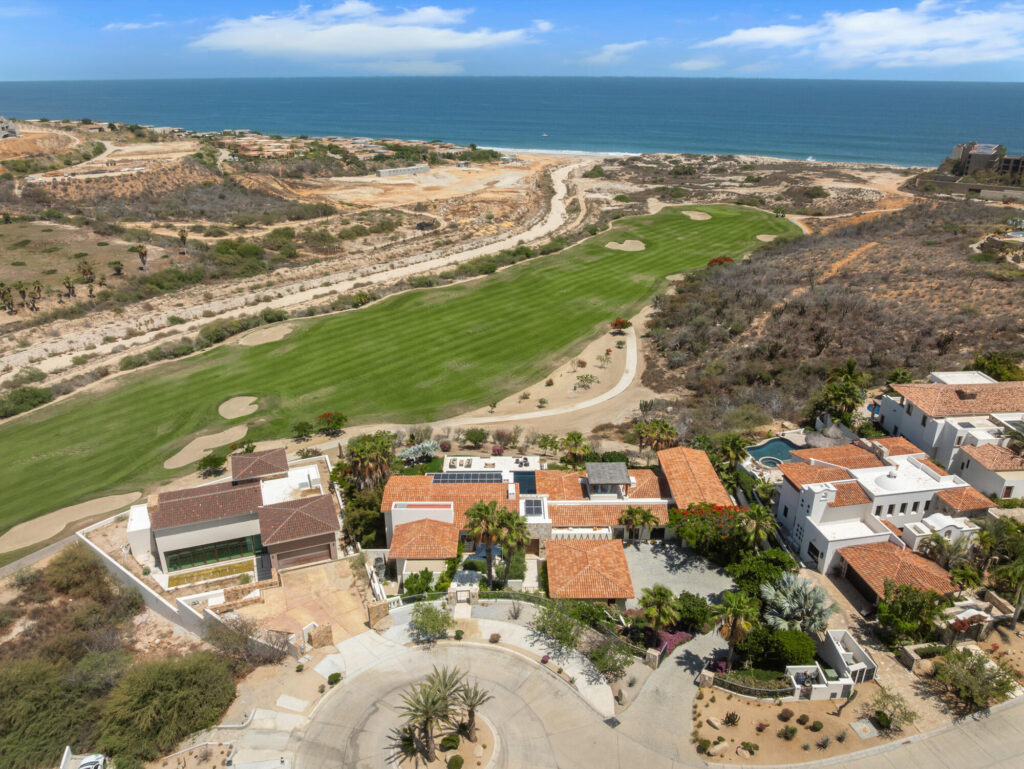 Los Cabos Elias Calles Welcome to Rancho 82 -- a rare 2.4-acre oceanfront property offering 190 feet of Pacific coastline, two charming Baja-style homes, and endless potential. With five titled lots, and easy access from Highway 19, this property could become a family compound, boutique retreat, or collection of oceanfront villas. The main home offers 3 bedrooms and 3 baths; the guest casita includes 3 bedrooms, 2 baths, and a rooftop terrace. Both feature authentic Mexican craftsmanship, handmade tiles, and sweeping ocean – 219 Padre Piccolo, San Jose del Cabo, BS