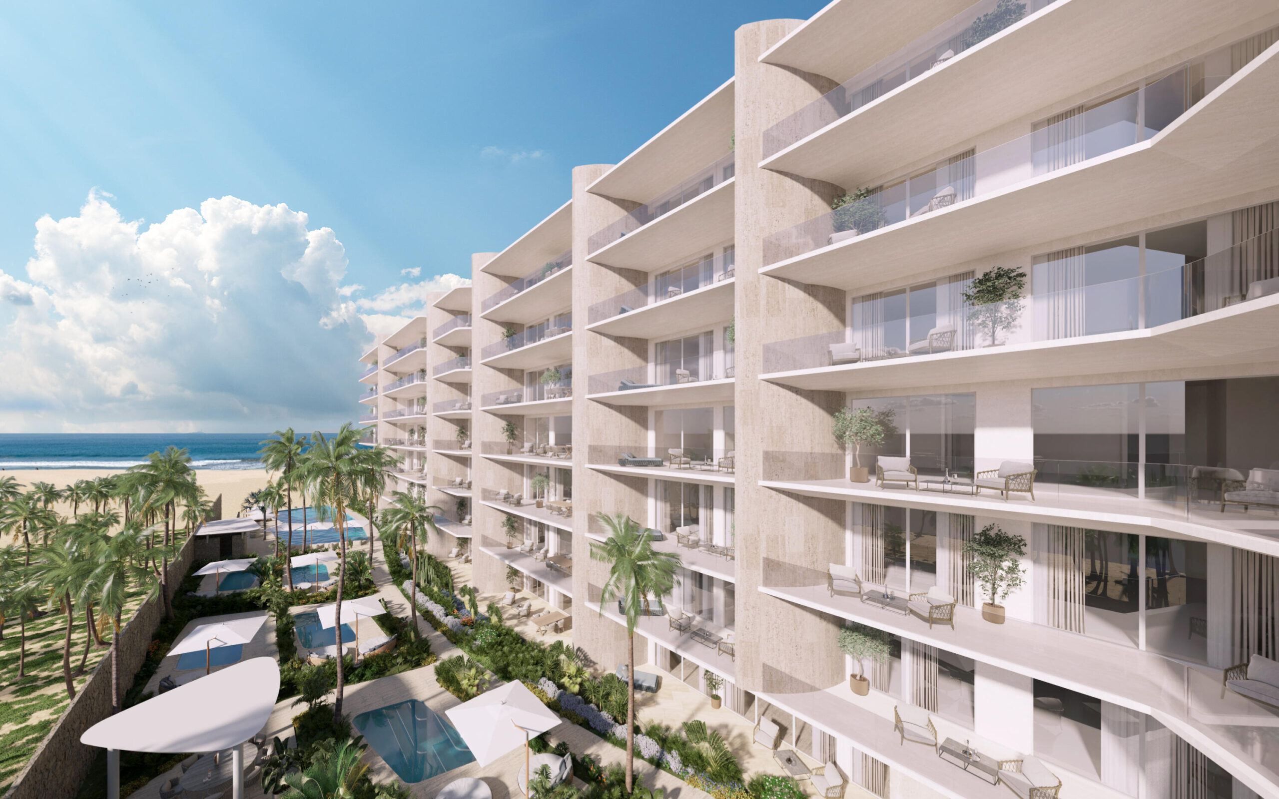 Los Cabos Camino Del Mar Condo for sale in Camino del Mar, La Joya, Cabo San Lucas. This 2-bedroom, 2-bathroom condo is located on the ground level, offering easy access and comfortable living. The unit features a private terrace with a pleasant for sale
