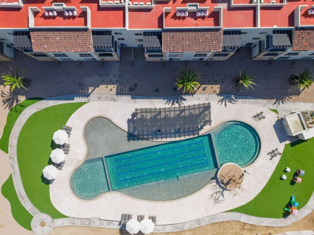 Los Cabos Oceana Wellness Residences Oceana Wellness Residences: Where Luxury Meets Wellness and Sustainability.Step into a life where luxury seamlessly blends with eco-conscious living in one of Los Cabos' only five-star boutique residential communities. Oceana Wellness Residences presents 100 stunning, next-level luxury condos, breathtaking ocean, city, and iconic arch – 306 Cannes, Cabo Corridor, BS