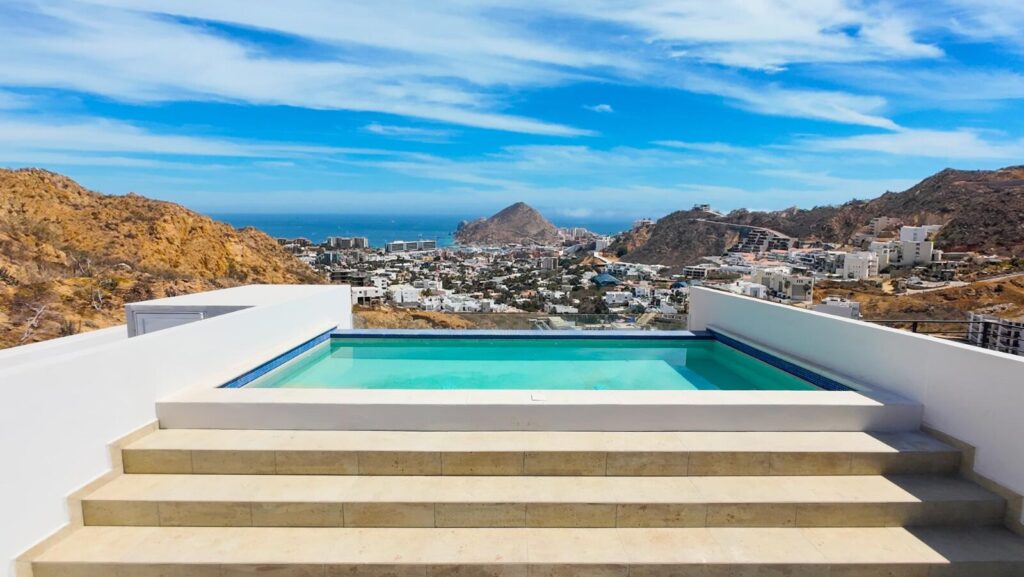 Los Cabos Breeze Of Cabo Breeze of Cabo ready for occupancyCommunity located in Cabo San Lucas Sunset Area right on the top.this is a 2 Bedrooms 2 Full bath on second floor1 underground ParkingRooftop with Swimming pool and Killer water – 4-Bedroom Condo at Alvar, Pacific, Pacific, BS