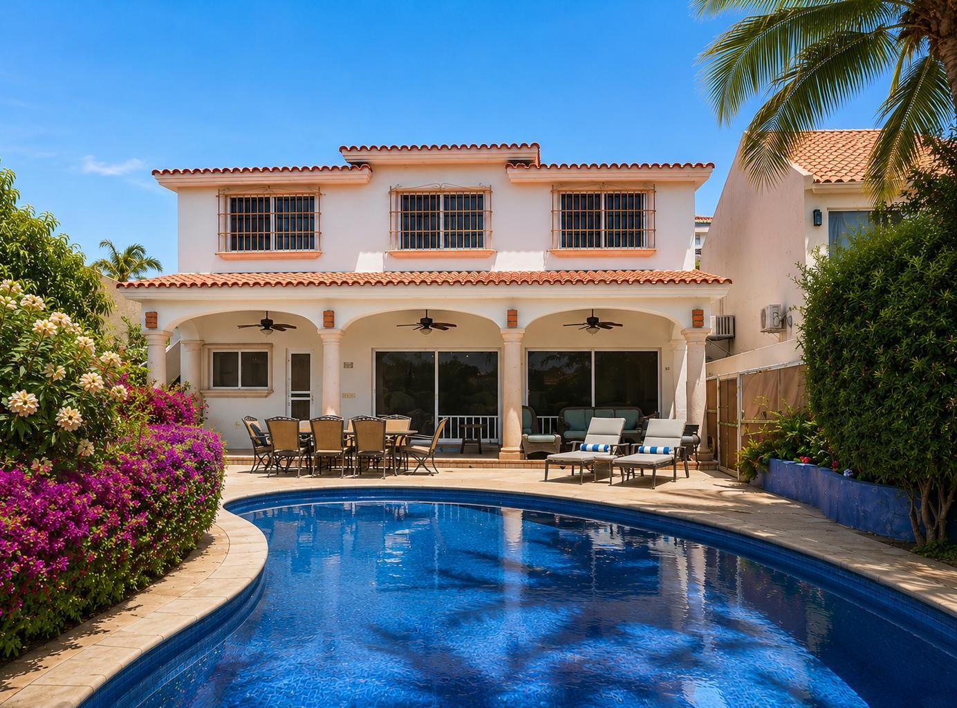Los Cabos Finisterra Authentic Mexican Home with Golf Course – 49 Paseo Finisterra, San Jose del Cabo, BS