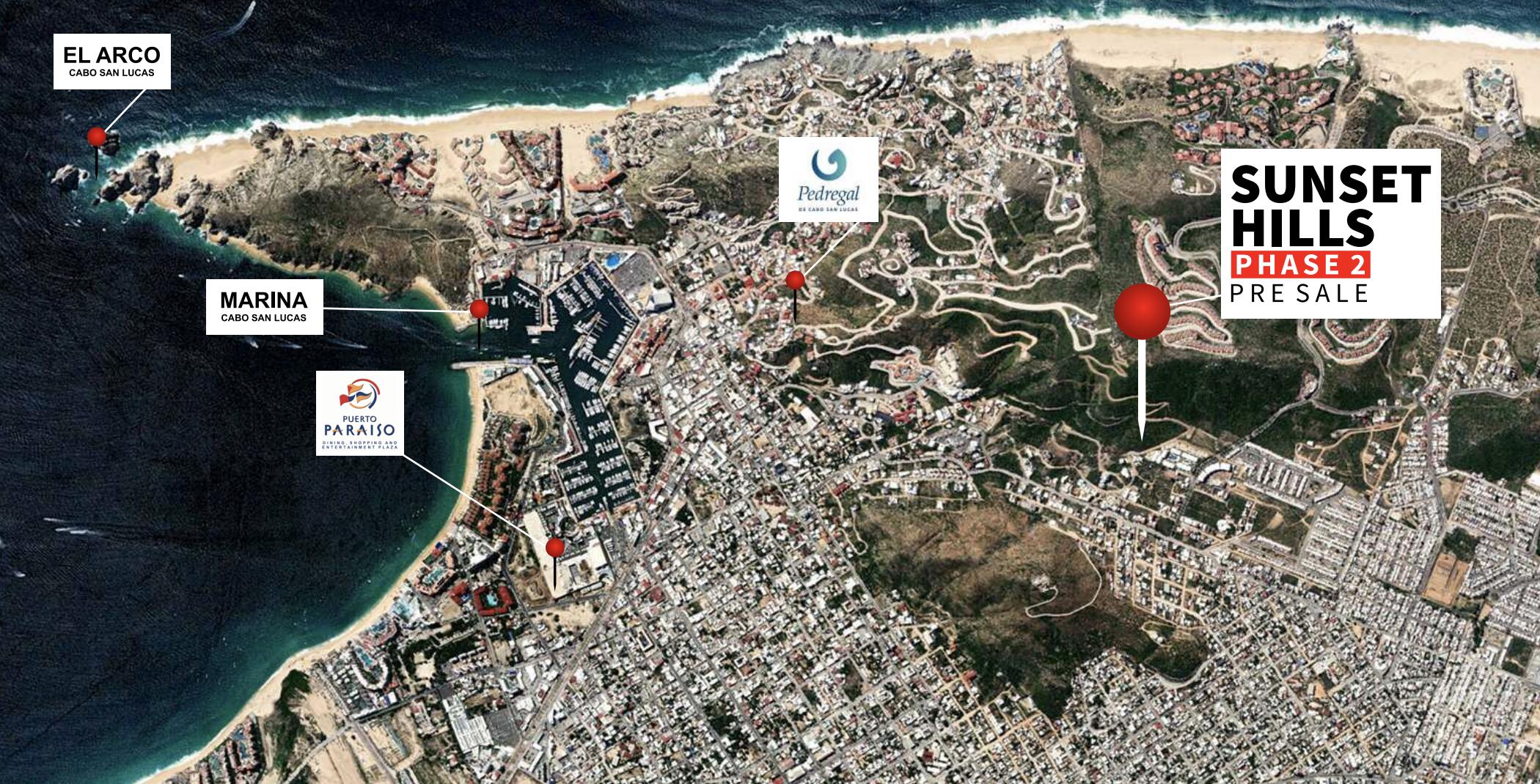 Los Cabos Sunset Hills Sunset Hills Aphase 1, 2 Bedrooms 2 bath ,Mountain and ocean for sale