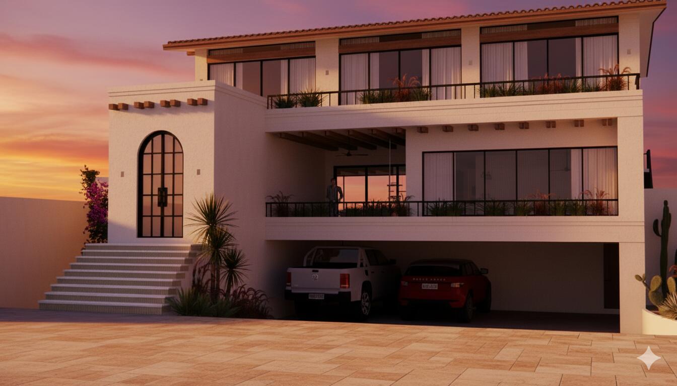 Los Cabos The Canyon Entre Piedras Welcome to The Canyon, San José del Cabo's only fully accessible master-planned community. This enclave of 39 Artigas-designed 4-bedroom homes offers three layout options, central air, four full baths, two-car carport, rooftop terrace with ocean for sale