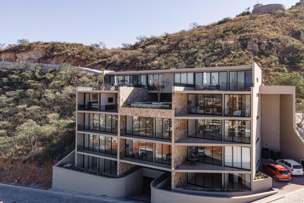 Los Cabos Pedregal One Experience the pinnacle of sophisticated Cabo living in this turnkey 2-bedroom, 2-bathroom luxury condominium nestled in the legendary hillside enclave of Pedregal. Boasting modern, contemporary finishes, this premium residence features a sleek minimalist design integrated with a spacious covered terrace--making it the ultimate canvas for indoor-outdoor Baja entertainment.Breathtaking, unobstructed vistas overlooking the sparkling city lights, rugged mountain ranges, and nearby marina. Over 1,600 square feet equipped with high-end stainless steel appliances and a premium extended kitchen island.The Location has unmatched walkability. Skip the car ride and stroll straight down to world-class sportfishing charters, upscale waterfront dining, and vibrant nightlife at the Marina Cabo San Lucas.Exclusive Amenities: 24/7 controlled security, private Pacific beach access, professional tennis/pickleball clubs, a luxury health spa, an organic farmers' market, and a dedicated community water desalination plant. Includes 2 covered underground parking spaces. – Camino Bonito, Cabo San Lucas, BS