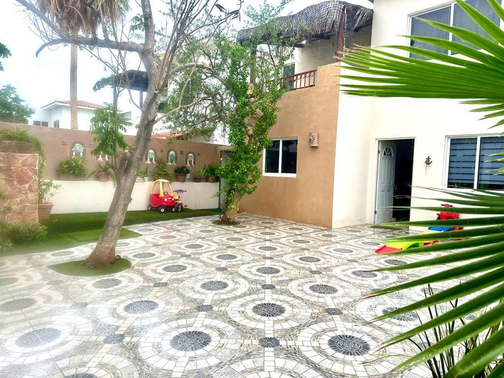 Los Cabos Mediterranea Comfort and privacy all in the heart of El Tezal, in a gated community this 3 bed 3 bath two story home is priced to sell! Mediterranea 41 has a fully secure car port and private patio, perfect for families. An incredible location just steps away from Plaza Novva, restaurants, cafes, shops, are all available and major supermarkets are just down the road. Schools, hospitals and all major amenities are just minutes away, the home is comfortably furnished, air conditioned and has a spacious outdoor area perfect for children to play and pets. A private patio with palapa, mature plants and trees create a very warm inviting space. The location is incredible in El Tezal in a private and peaceful community with a very reasonably priced HOA. – Casa Cumbres #34, Cabo Corridor, Cabo Corridor, BS