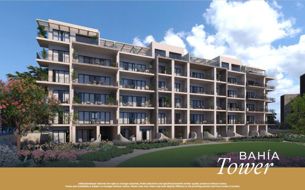 Los Cabos Sunset:General Unit 104 at Breeze of Cabo - Cabo San LucasGround Floor fully furnished with private Patio and water – Cenit Bahia Tower, San Jose del Cabo, San Jose del Cabo, BS