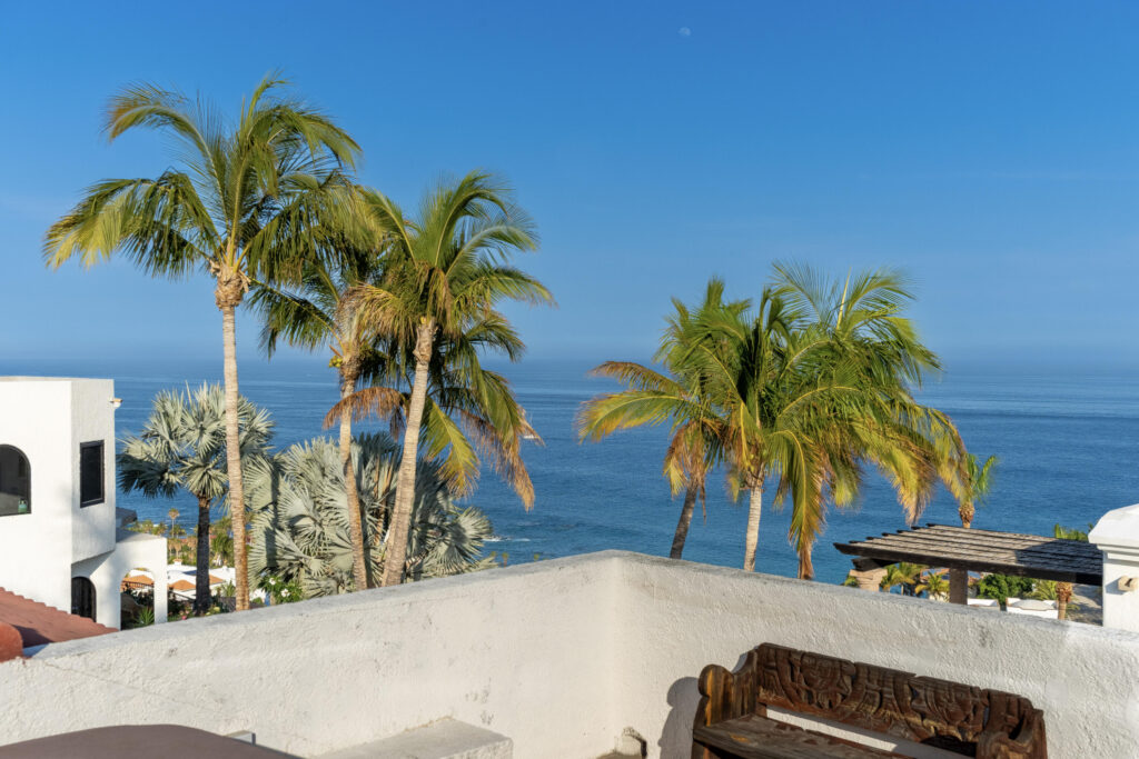 Los Cabos Pescadero Casa Soledad #3 Welcome to Pueblo Pescadero — where desert serenity meets ocean breeze and refined Baja living blends seamlessly with nature. This beautifully designed 3-bedroom, 2.5-bath residence offers the best of coastal comfort just minutes from Cerritos and San Pedrito beaches. Created by architect Hiram Arce, the home merges traditional Mexican craftsmanship with clean, modern lines—showcasing open living spaces filled with natural light and effortless indoor-outdoor flow. All bedrooms are conveniently located on the ground floor for cool, restful nights, while the upper level opens into an expansive great room and two large decks that extend the living space outdoors. The ocean-facing terrace captures panoramic Pacific – L7 M10 Costa Azul, San Jose Corridor, BS