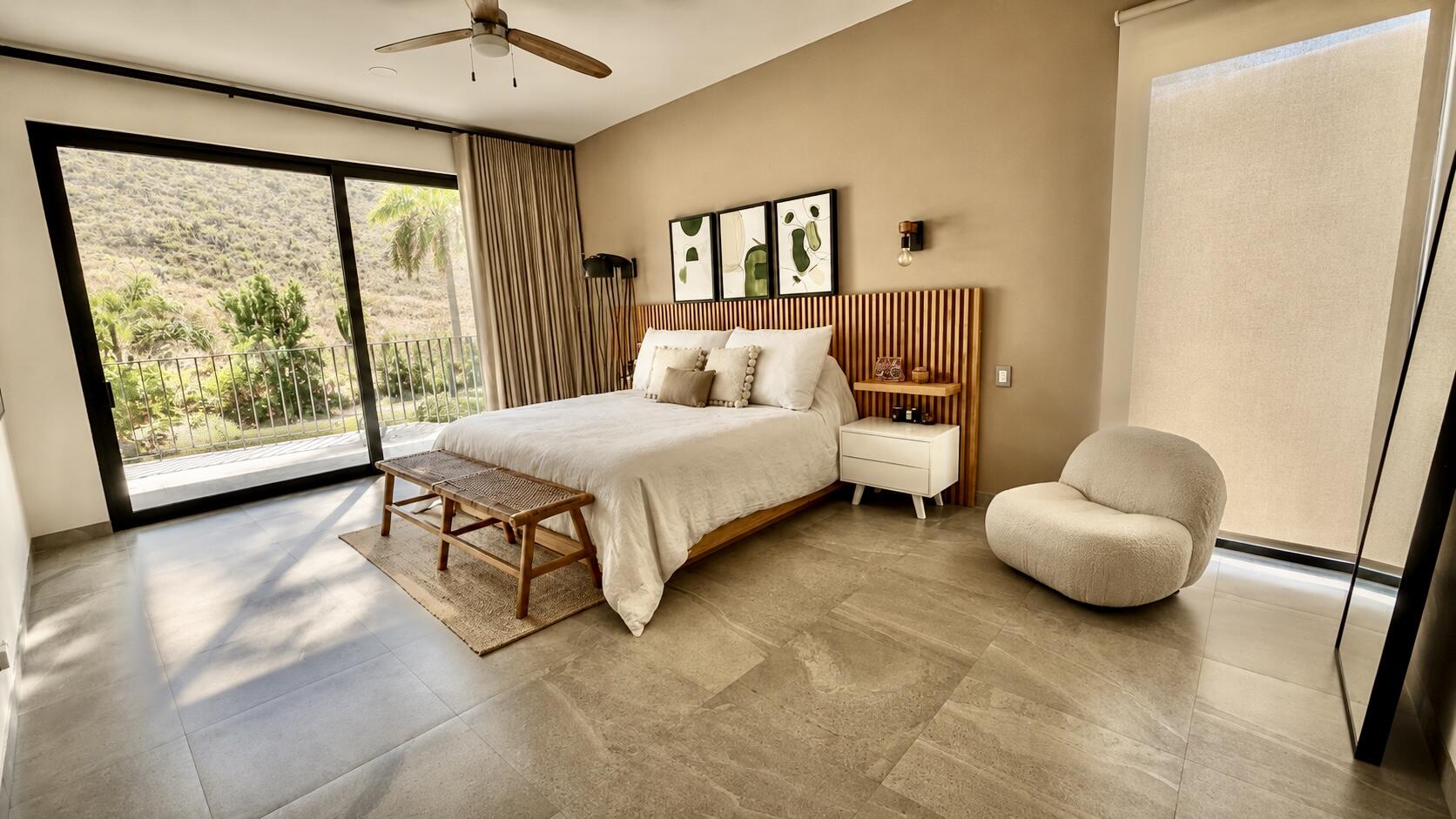 Los Cabos Soleado Experience beachfront living at Soleado, a stylish turnkey 3BD/2BA oceanfront condo in Costa Azul, San José del Cabo. With chic art deco design and a boutique surf-hotel vibe, this fully completed residence sits steps from the famous Zippers surf break. Enjoy resort-style amenities including a heated pool, hot tub, beachfront bar & restaurant, A/C gym, and 24/7 security. Located beside the arroyo for off-road adventures, with quick highway access, only 6 minutes to San José's famous Art Walk and a short 20 minute drive to Los Cabos International Airport. A prime investment opportunity with exceptional vacation rental potential in one of Los Cabo's most desirable beachfront locations. for sale