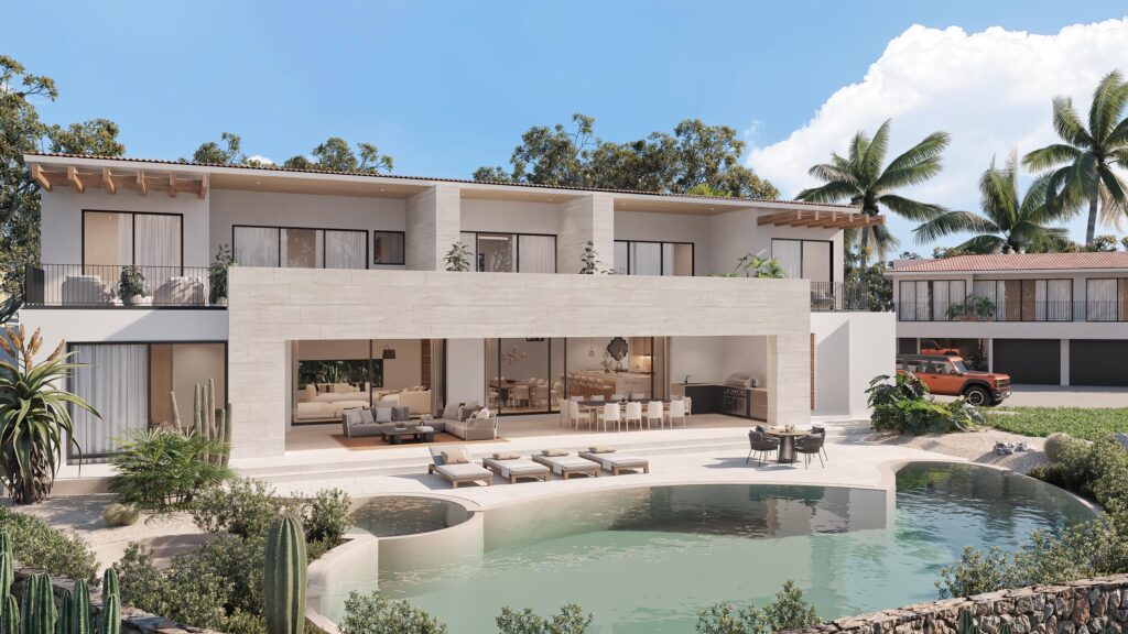 Los Cabos Cerritos Sitting atop its own gentle hill, this beautiful Los Cerritos property offers privacy, panoramic – NEW CUSTOM HOME, San Jose Corridor, BS