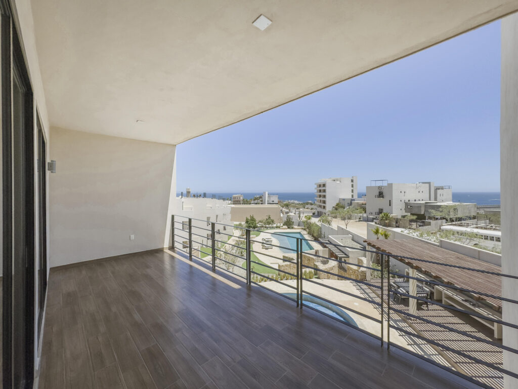 Los Cabos Villas De México Condo 201 is a 3-bedroom, 2.5-bath pentgarden in Villas Mexico, inside Campestre San José. It delivers the mix everyone wants here: privacy, outdoor living, and convenience. The layout is bright and functional, with the living area opening directly to a private pentgarden terrace — a standout space for relaxing, dining, or entertaining.All three bedrooms are well-sized. The primary suite offers its own balcony, a spacious bathroom, and generous closet space. The kitchen and living area are designed for everyday comfort and practicality. The condo also includes underground parking with a private storage unit, which is a real advantage in this community. Campestre owners have the option to access the Campestre Beach Club, the Jack Nicklaus golf course, gym, pickleball courts, and enjoy 24/7 gated security.The location is one of the big selling points: minutes from the beach, supermarkets, schools, restaurants, and downtown San José. Condo 201 works well as a full-time home, an easy lock-and-leave getaway, or a strong rental investment with consistent demand. – s/n -, La Mar 103, Cabo Corridor, Cabo Corridor, BS