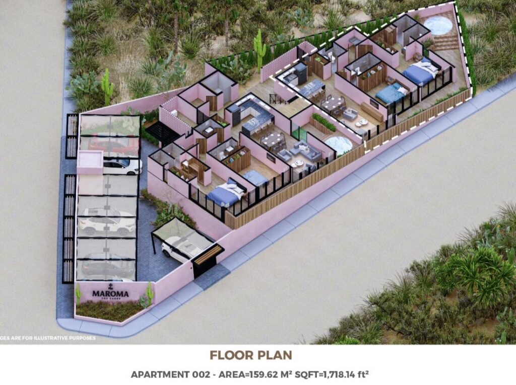 Los Cabos Cora Where Milan meets Mexico in the ultimate example of contemporary architecture. The Aqua run offers far-reaching – U. Priv. 7 Mza 3 condominio Santa Ana, Cabo Corridor, BS